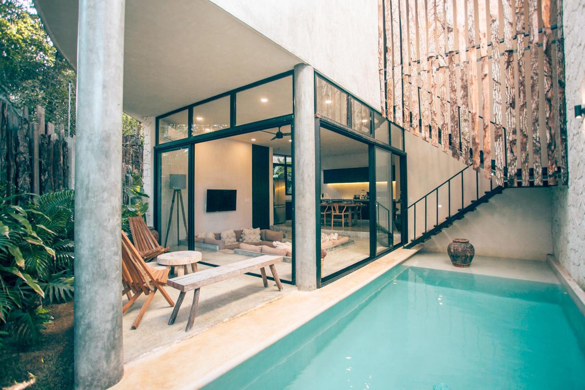 Round Luxury Jungle Villa Priv Pool-Concierge 4A Тулум Экстерьер фото