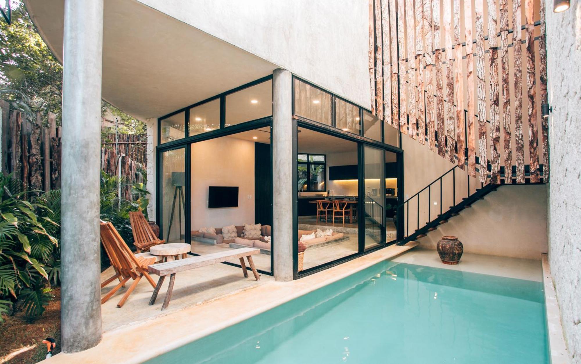 Round Luxury Jungle Villa Priv Pool-Concierge 4A Тулум Экстерьер фото