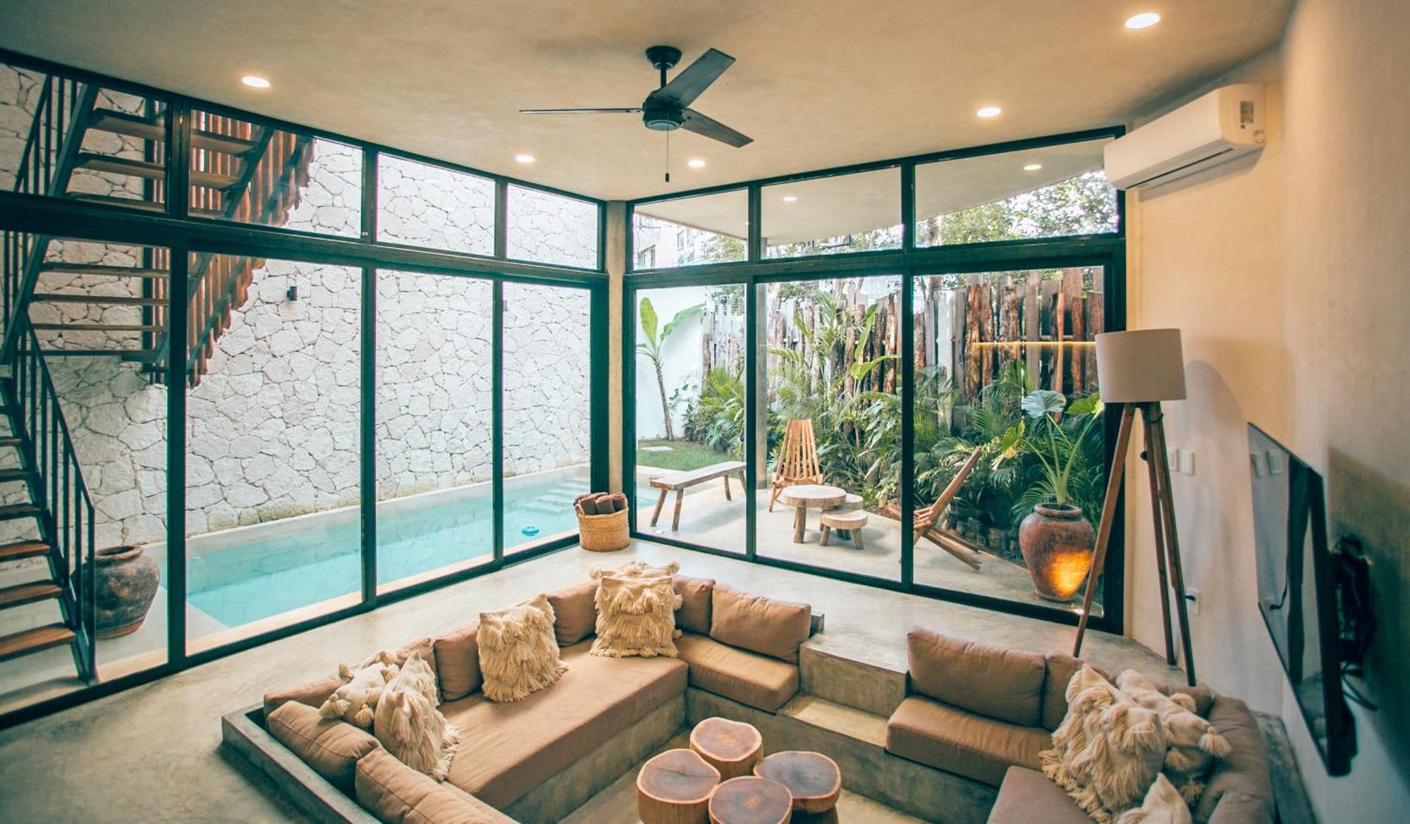 Round Luxury Jungle Villa Priv Pool-Concierge 4A Тулум Экстерьер фото