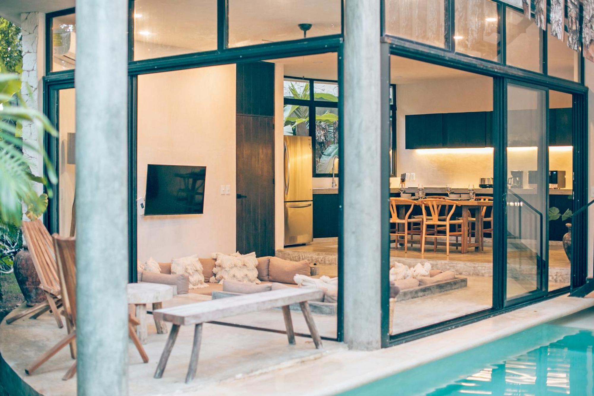 Round Luxury Jungle Villa Priv Pool-Concierge 4A Тулум Экстерьер фото