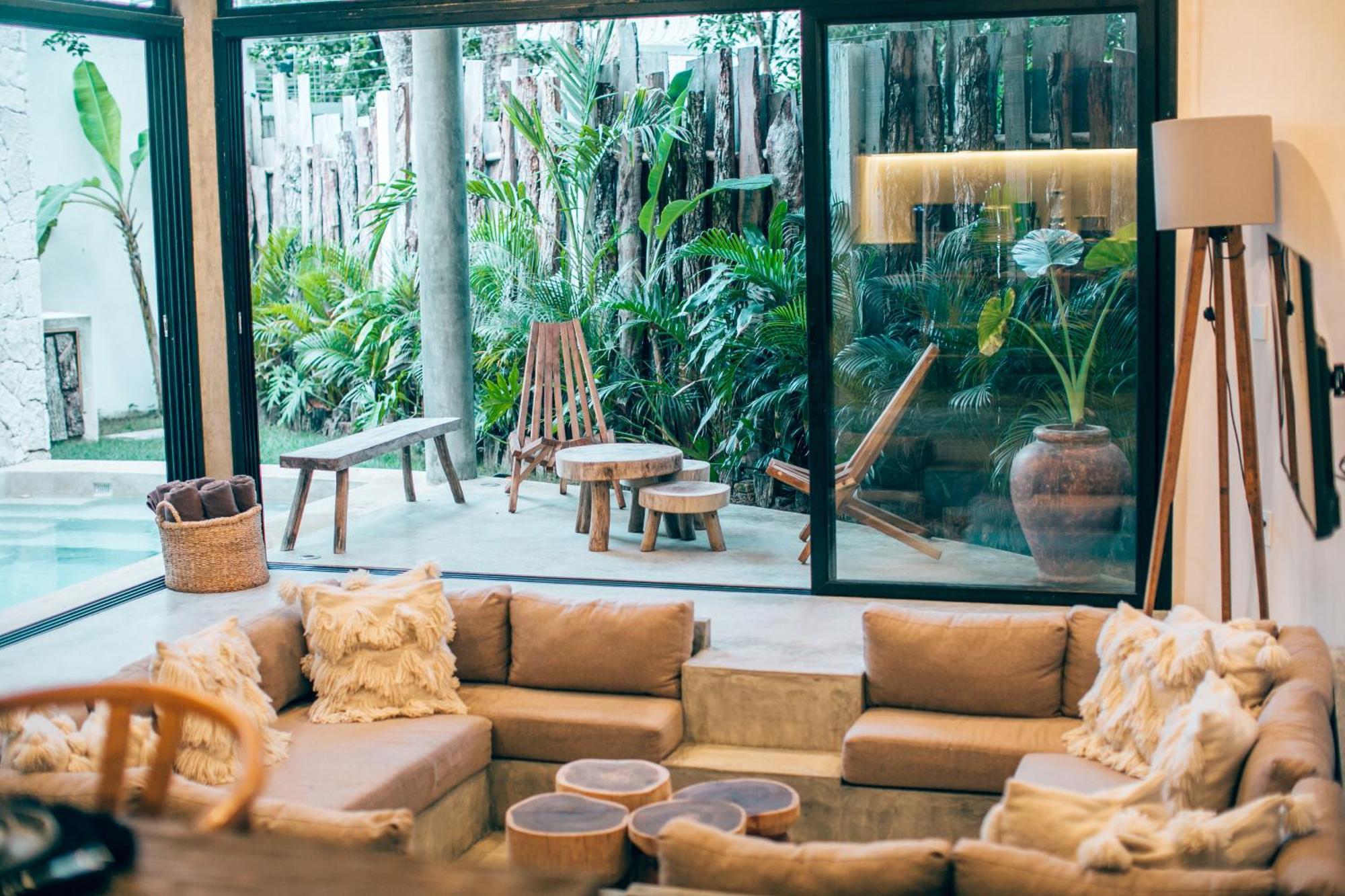 Round Luxury Jungle Villa Priv Pool-Concierge 4A Тулум Экстерьер фото